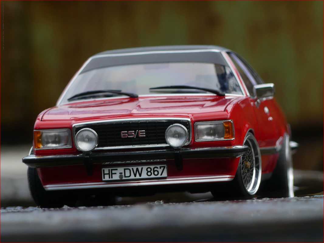 1:18 OPEL Commodore B GS/E Coupe Bj.75 Rot Limited Edition + OVP